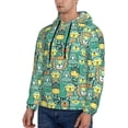 thumbnail image 3 of Salouo Animals with Leaf Pattern Men's Fall Hoodie Sweatshirt,Sport Hoodie with Pockets for Men Pullover Casual Hooded Sweatshirt-X-Large, 3 of 7