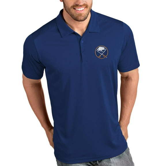 Men's Antigua Royal Buffalo Sabres Tribute Polo