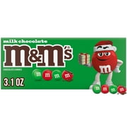 M&M's Milk Chocolate Christmas Candy - 3.1 oz Box