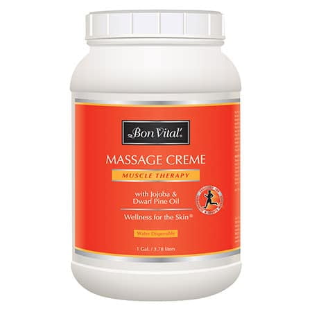 Bon Vital Crème de Massage de Thérapie Musculaire - 3.78L (Gallon)