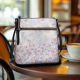 thumbnail image 3 of Tutolipy Pastel Floral Pattern Waterproof Single Shoulder Crossbody Bag for Travel , Lightweight Adjustable Strap Women's Shoulder Crossbody Bag Crossbody Purse, 3 of 7