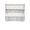 F-29.92"x31.50", variant on 2 Tier Stuffed Animal Storage Shelf Net, 31x30'' Large Plushie Net for Mini Medium Stuffy Teddy, Rainbow Boho Macrame Toy Holder Display w/ Lights&Clips for Nursery Kid Girl Boy