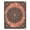 Orange, Pattern 1, variant on ODIKA 8'x10' Machine Washable Non-Slip Area Rug, Oriental Terracotta High Traffic Rug, Orange, 945498