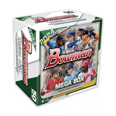 24 TOPPS BOWMAN BASEBALL MEGA BOX