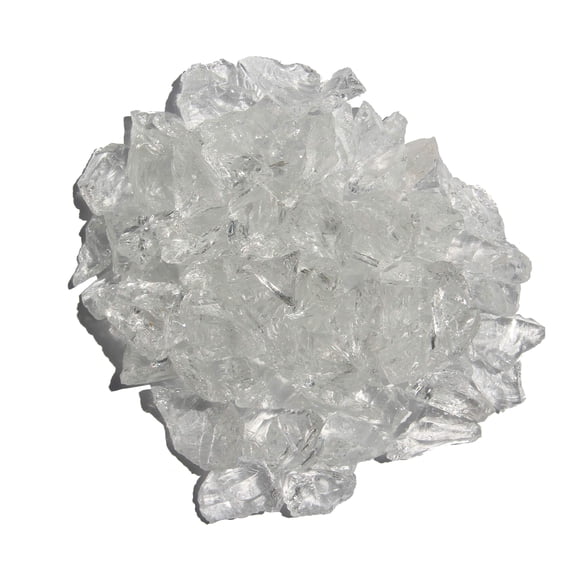 Vidrio para Fuego Hiland Transparente 4.5 kg para Propano o Gas