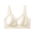 thumbnail image 3 of Swuxness Women's Push Up Wireless Bras Solid Color Back Closure Support for Side Breast and Sagging, 3 of 5