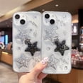 thumbnail image 2 of Coque de téléphone en silicone pour iPhone, coque tout compris, gouttes de colle, étoiles 3D brillantes, 14, 13, 12, 11 Pro, X, XS, Poly Max, 7, 8 Plus qiuyongming unisex, 2 of 2