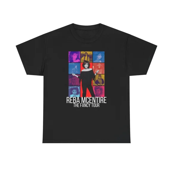 VINTAGE Reba McEntire The Fancy Tour Heavy Cotton Tee, Gift for Reba Fan, Music Lover