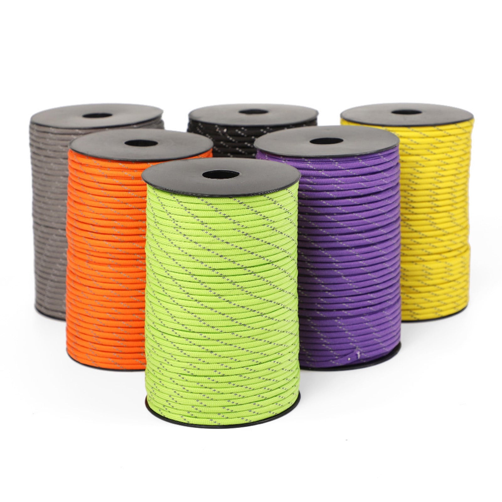Survival Parachuted Cord Lanyard Outdoor Camping Rope Multifunction Rope for Tents Rock Climbing