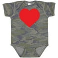 thumbnail image 3 of Inktastic Red Heart Boys or Girls Baby Bodysuit, 3 of 5