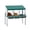 3-Hole With Legs,Green+5, variant on LIANGKA Backyard Hen Nesting House 3 Compartment Easy Assembly Poultry Nest Box