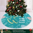 thumbnail image 6 of FMSHPON Easter Xmas Christmas Tree Skirt Stand Mat for Holiday Party Decoration Indoor Outdoor 48 inches, 6 of 6