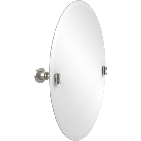 tilt frameless beveled oval mirror edge build order