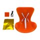 thumbnail image 2 of Clips de ventilación de aire, clip de salida de aire acondicionado para muñecas de 12/8/6 puntas, adorno de encanto, decoración de aire acondicionado naranja, 2 of 8