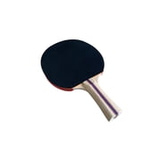 RACK Table Tennis Racket / Ping Pong Paddle Set with Wooden Flared Handles, Crack Resistant, 1 Pack