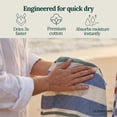 thumbnail image 3 of CLOUDSCAPE Oversized Beach Towels Bulk 6 Pack - 39"x71", Highly Absorbent, Sand Free Beach Essentials for Women, Quick Dry Lightweight Pool Towel,&nbsp;Easy Pack Turkish Premium Towel, Multicolor7, 3 of 9