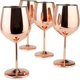 thumbnail image 1 of Copa de vino de acero inoxidable (juego de 4) irrompible y portátil para eventos al aire libre, incluidos viajes, camping y piscina, el mejor regalo para los amantes del vino (rosa, 1 of 5