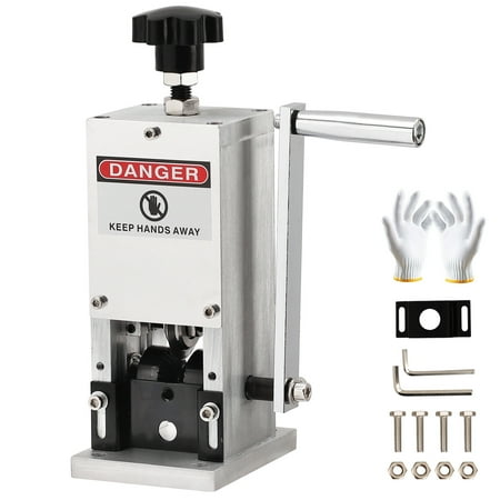 

Wire Stripper Machine Wire Stripping for 0.05-0.1 Inch (1.5-25mm) Wire Stripping Machine Hassle-Free Copper Wire Strippers for Scrap Cable Copper Recycling