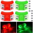thumbnail image 1 of Naiovety 4x luces de navegación para barcos fuertes y duraderas para lancha motora LED navegación para barcos para pesca en barco Ciclismo, 1 of 6