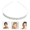 thumbnail image 6 of STRANDCHIC Elegant Rhinestone Bridal Hair Band Headband for Girls Proms and Weddings, 1 Set Decorative Jewelry Accessory, 6 of 8