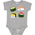 thumbnail image 3 of Inktastic Sushi with Faces Boys or Girls Baby Bodysuit, 3 of 5
