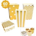 thumbnail image 1 of 60PCS Popcorn Bags Paper Popcorn Boxes - Small Popcorn Containers Party Candy Containers Treat Cardboard Boxes for Sweet, Candy, Snack, Food Decorations, Party Supplies Boxes, 1 of 4