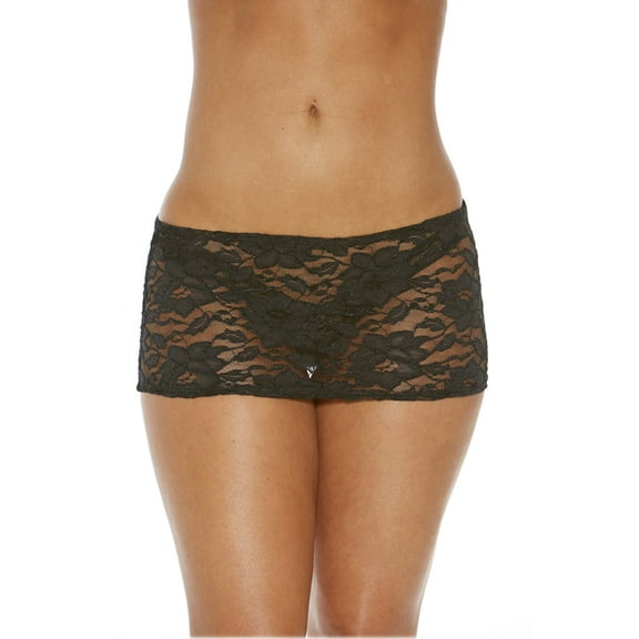 Stretch Passion Lace Micro Skirt.