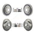 thumbnail image 1 of Transit Auto Front Rear Ceramic Pads and Coated Disc Brake Rotors Kit for Car 2017-2023 Subaru Impreza with 276mm Diameter Rotor KGA-105126, 1 of 8