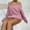 69#Pink, variant on Women's Casual Off Shoulder Sweatshirt Raglan Sleeve Loose Solid Color Pullover Brown L