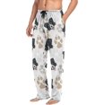 thumbnail image 4 of Top-kevin Multi- Border Collie Men's Pajama Pants Pjs Bottoms with Pockets Sleep Lounge Pants for Men, 4 of 13