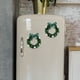 thumbnail image 5 of xihome Paquete de 2 imanes magnticos de corona navideña para refrigerador, decoraciones navideñas de plstico para superficies metlicas, 5 of 6