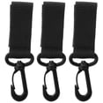 thumbnail image 2 of 3Pcs Approvisionnement Extérieur 360 Degrés Rotation Sangle Boucle Porte-Clés Ceinture Crochetnoir, 2 of 9