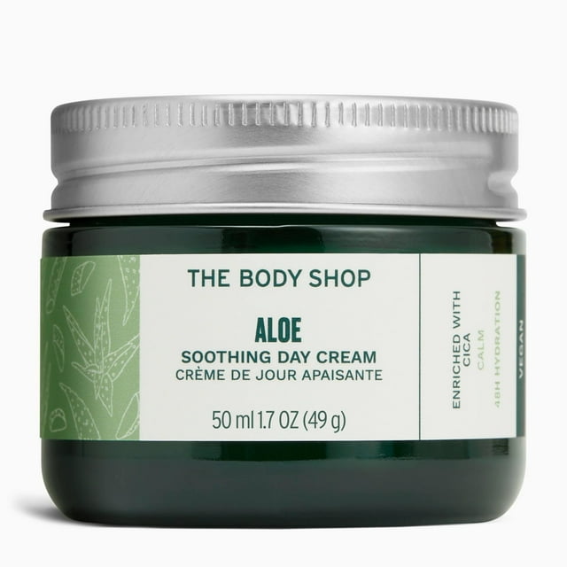 Crema de día The Body Shop Aloe Vera 50 ml para pieles sensibles