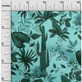 thumbnail image 2 of oneOone Polyester Spandex Aqua Blue Fabric Tropical Quilting Supplies Print Sewing Fabric By The Yard 56 Inch Wide, 2 of 4