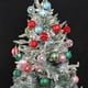 thumbnail image 4 of Inteprter Decoración festiva del árbol de Navidad, conjunto de adornos colgantes y patrones moteados. Bolas de árbol de Navidad Kits de decoración para fiestas Versión verde, 4 of 6