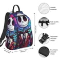 thumbnail image 2 of Goofa The Nightmare Before Christmas Pattern School Backpack for Students – Tear-resistant Bag Spacious, Comfortable, and Stylish Backpack with Multiple Pockets, 2 of 7