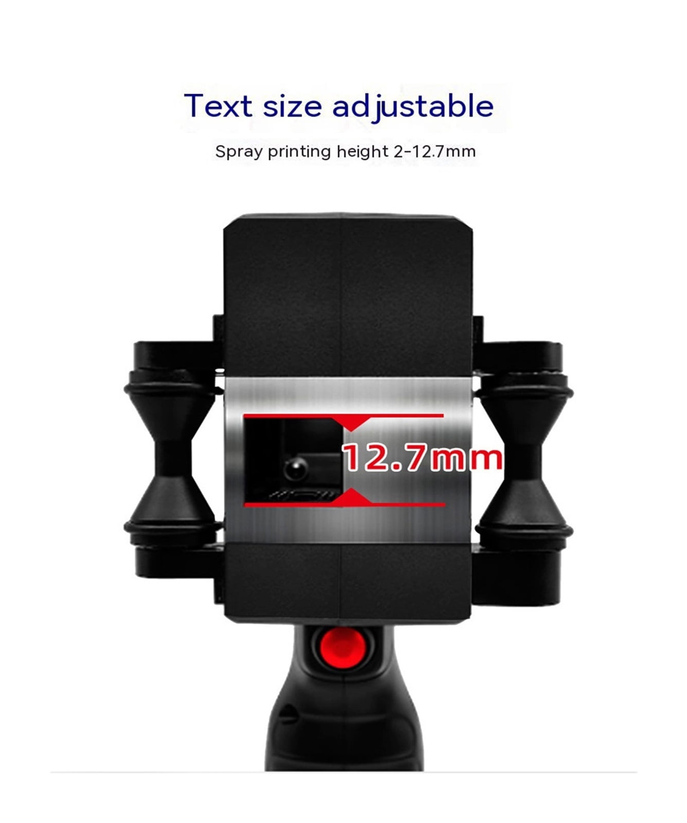 Printer Jet, 12.7mm Smart Inkjet Printer Bar Batch Code Logo Label Portable Small Handheld Thermal Inkjet Printer
--------
,Fast Printing