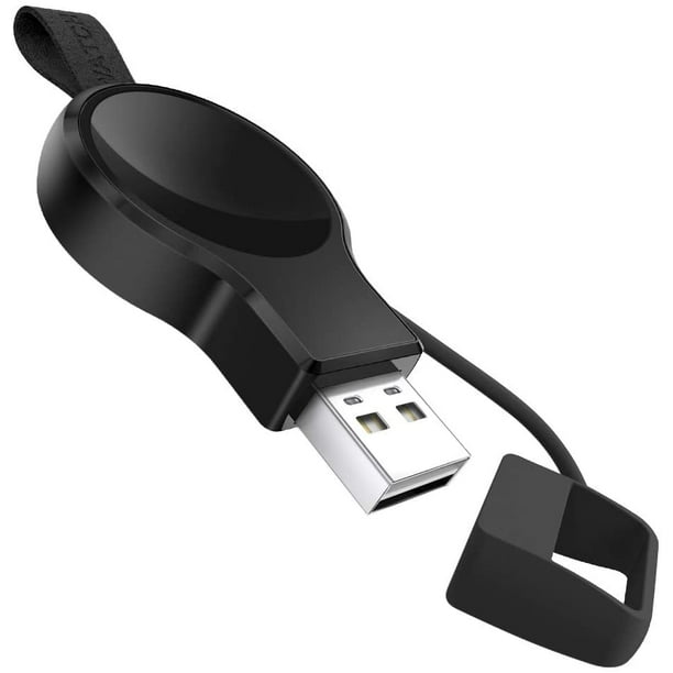 Charger for Apple Watch Portable iWatch USB Wireless Charger Travel Cordless Car Charger with Light Weight Magnetic Quick Charge for Apple Watch Series SE 6 5 4 3 2 1 Black Walmart
