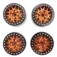 thumbnail image 3 of Metal 4pcs 1.9in RC Rims de la Rueda Mecanizado CNC Mecanizado 1/10 RC Beadlock Wheel Buld para axial SCX10 90046 AXI 03007 REDCAT MST, 3 of 7
