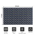 thumbnail image 5 of Dark Blue Christmas Gingerbread Pattern Door Rugs,Washable Non Slip Door Mats Indoor,Decorative Door Mats,Entry Mat Indoor for Entrance,Bedroom,Kitchen,Bathroom,17"x30", 5 of 6