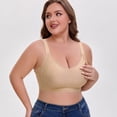 thumbnail image 1 of Comfortable Seamless T Shirt Bra With Support Lift And Side Coverage For Home And Everyday Wear Without Wires, 1 of 5