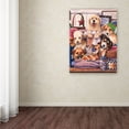 thumbnail image 3 of Trademark Fine Art 'Suds and Pups' Canvas Art by Jenny Newland, 3 of 3