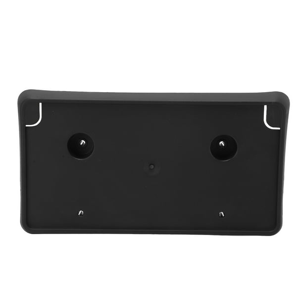 Soporte de placa de matrícula Jadeshay Soporte para placa de matrícula delantera ABS Negro