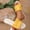 Yellow, variant on KIJBLAE Women's Color Block Flat Slide Sandals, Open Toe Non Slip Casual Slippers Summer Beach Vacation Outdoor Daily Wear Beige 37