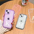 thumbnail image 6 of TIANLI Compatible with iPhone 13 Case: A-Z Initials Personalized Apple iPhone 13 Case for Girl, Kawaii Stylish Protective iPhone 13 Case for Women - Purple D, 6 of 7
