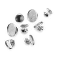 thumbnail image 6 of 20 Pcs Butterfly Clutch Tie Tacks Pin Back Replacement Blank Pins - , 12mm, 6 of 10