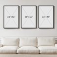 thumbnail image 3 of Neutral Singg Wall Art for Living Room, 3 Piece Modern Canvas Prints Paintings Artwork for Walls-Tan Beige Brown Minimalist Pictures for Living Room Hallway Bedroom Wall Decor, 3 of 6