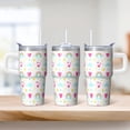 thumbnail image 2 of 20OZ Unicorn Lover Tumbler with Handle Double Wall Insulated Cup Great Presents for Women Suitable for Birthday Christmas and Trivia Nights, 2 of 6