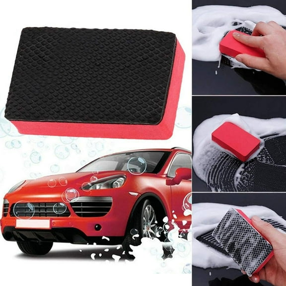 Soumake 2Pcs Car Vehicle Magic Clay Bar Pad Block Cleaning Eraser Polish Washer Tools