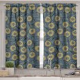 thumbnail image 2 of Ambesonne Floral Valance & Curtain, Fresh Green Foliage Leaves, 55"x36", Multicolor, 2 of 6